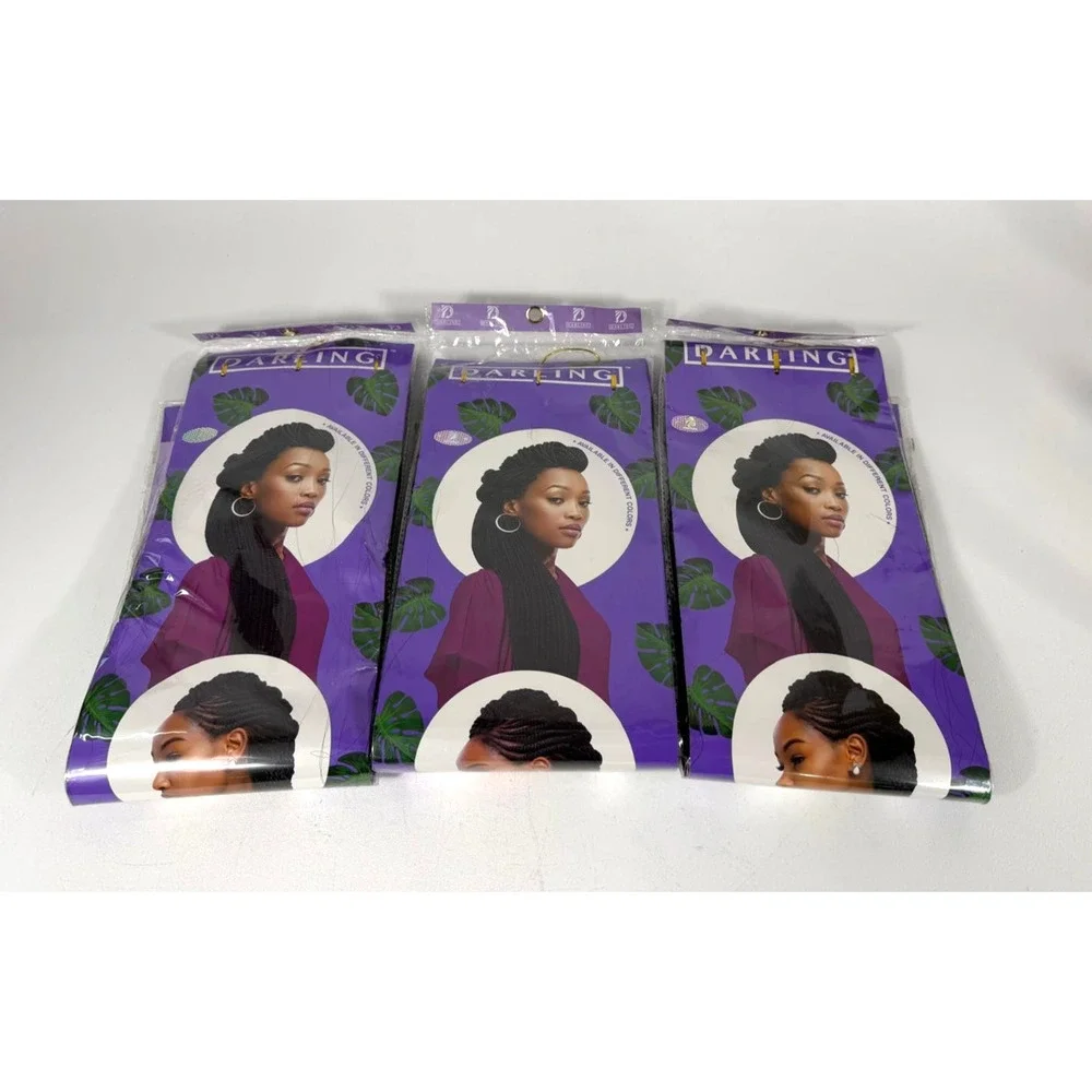 Darling Thrive Braid Pre-stretched Braiding Hair Extensions 52 Inch #1B 3pk